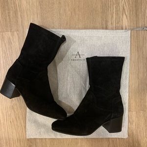 Suede Carie Water Resistant Bootie